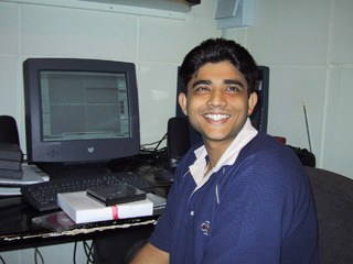 Troyden at his Softimage SGI workstation
